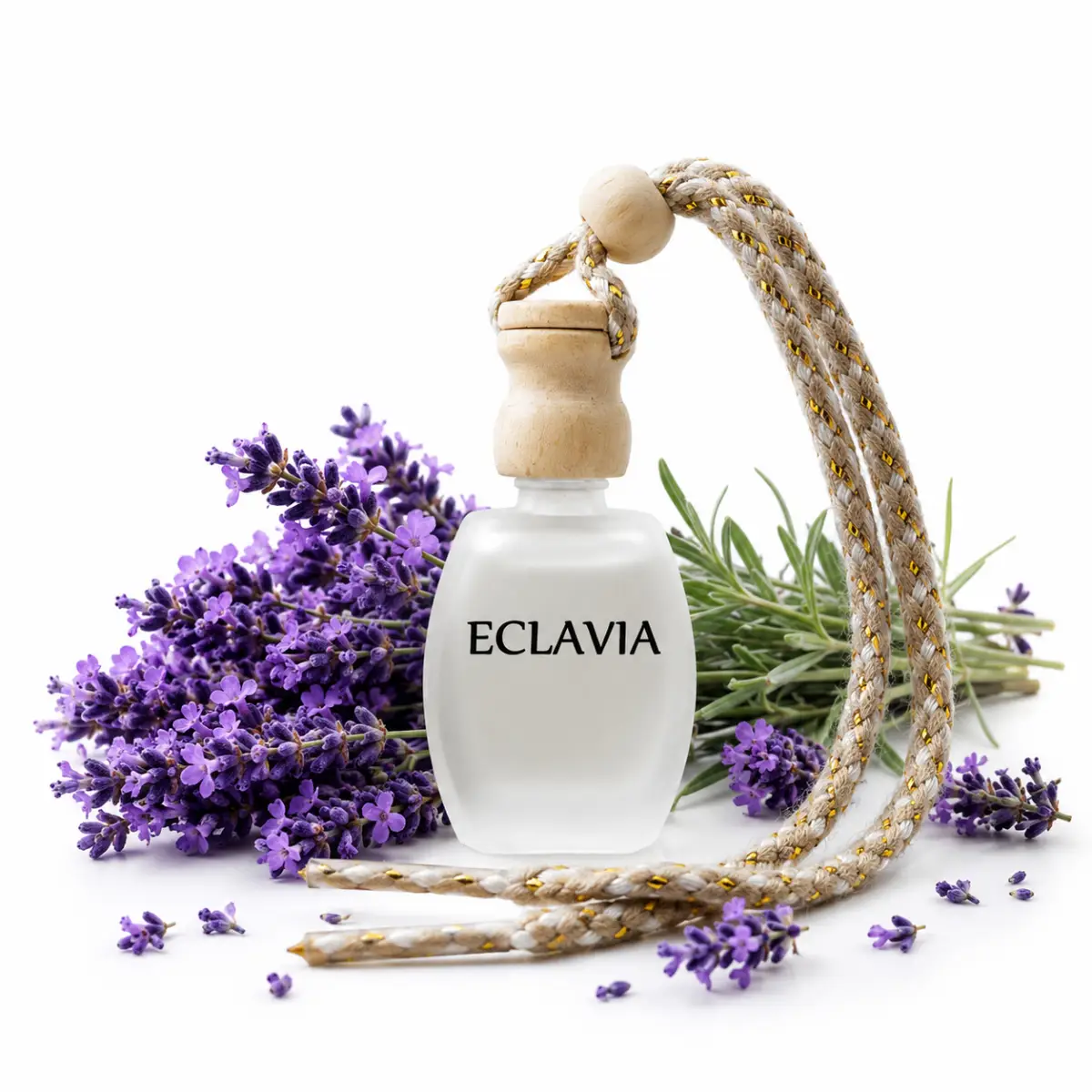 ECLAVIA French Lavender Car Hanging Pod – Calm Luxury for Every Drive